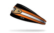 Anaheim Ducks: Stripe Big Bang Lite Headband - View 1