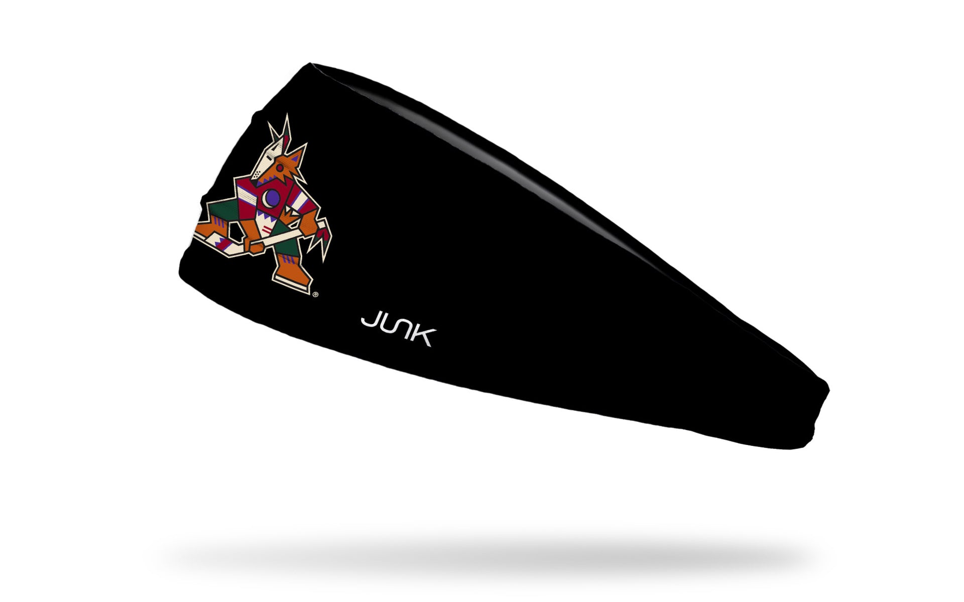 Arizona Coyotes: Logo Black Headband - View 1