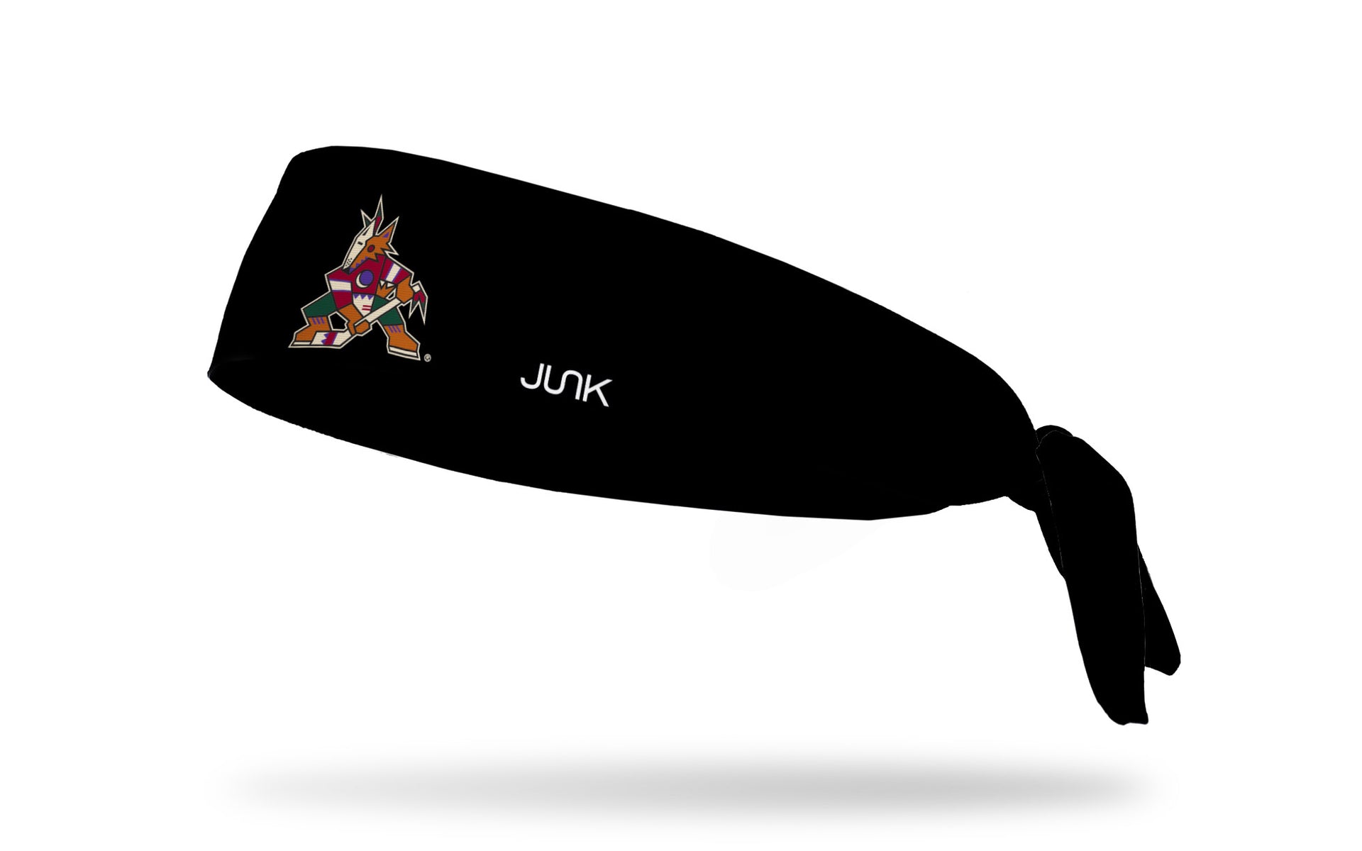 Arizona Coyotes: Logo Black Tie Headband - View 1