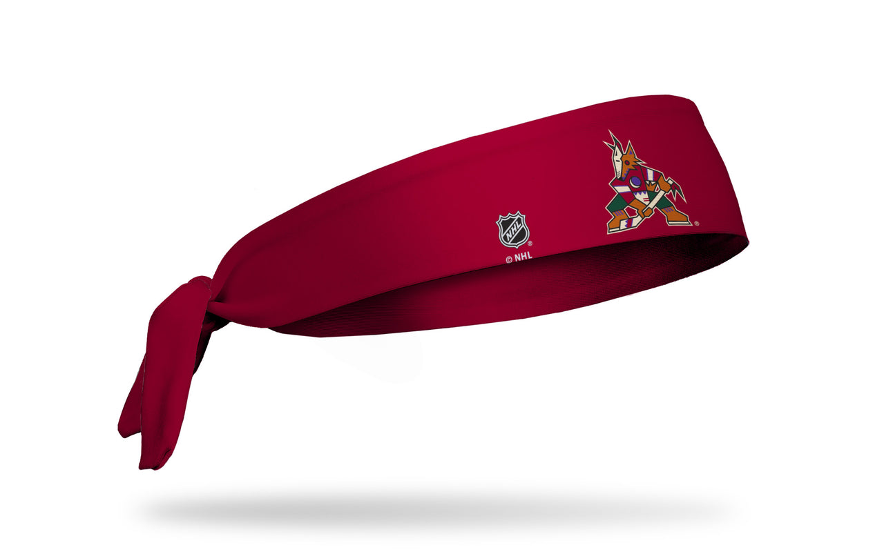 Arizona Coyotes: Logo Maroon Tie Headband