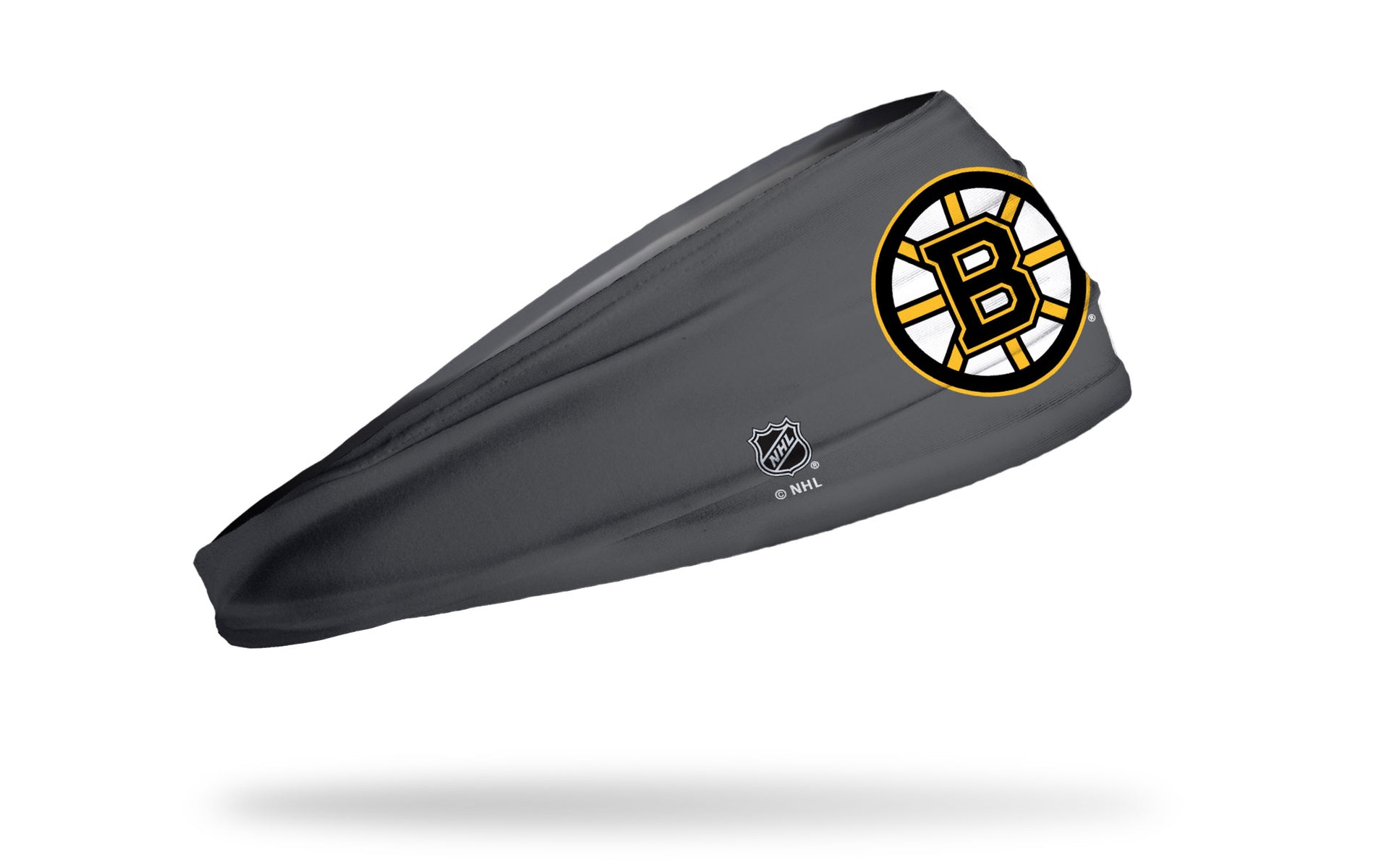 Boston Bruins: Logo Gray Headband - View 2