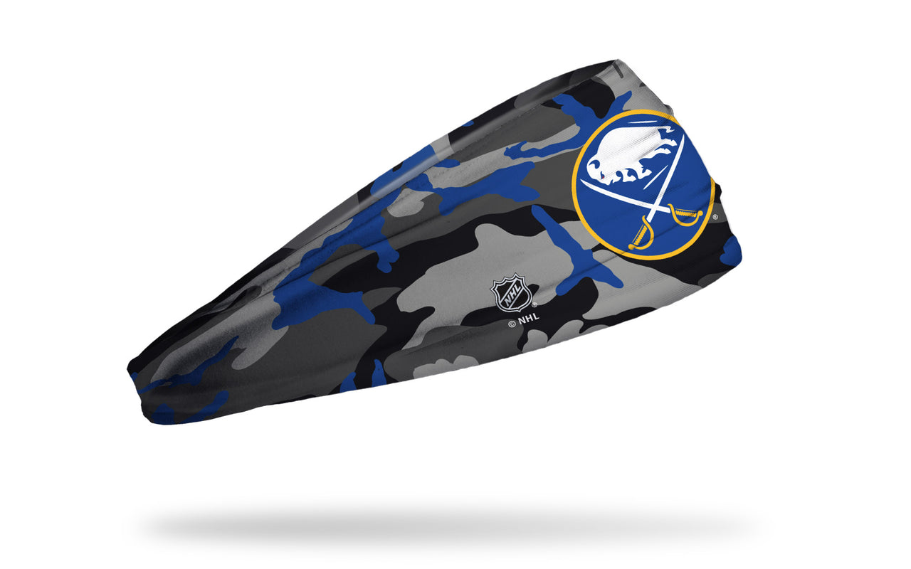 Buffalo Sabres: Camo Pop Big Bang Lite Headband - View 2