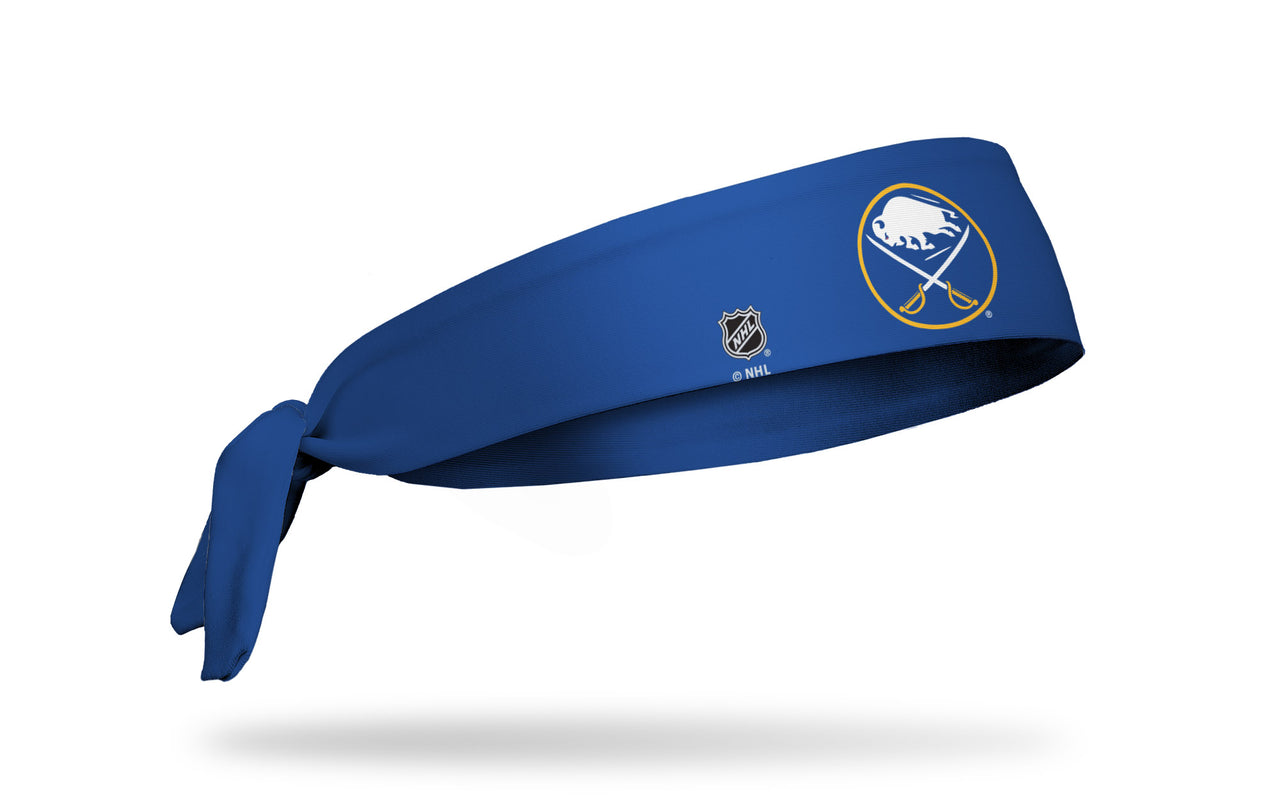 Buffalo Sabres: Logo Blue Tie Headband - View 2