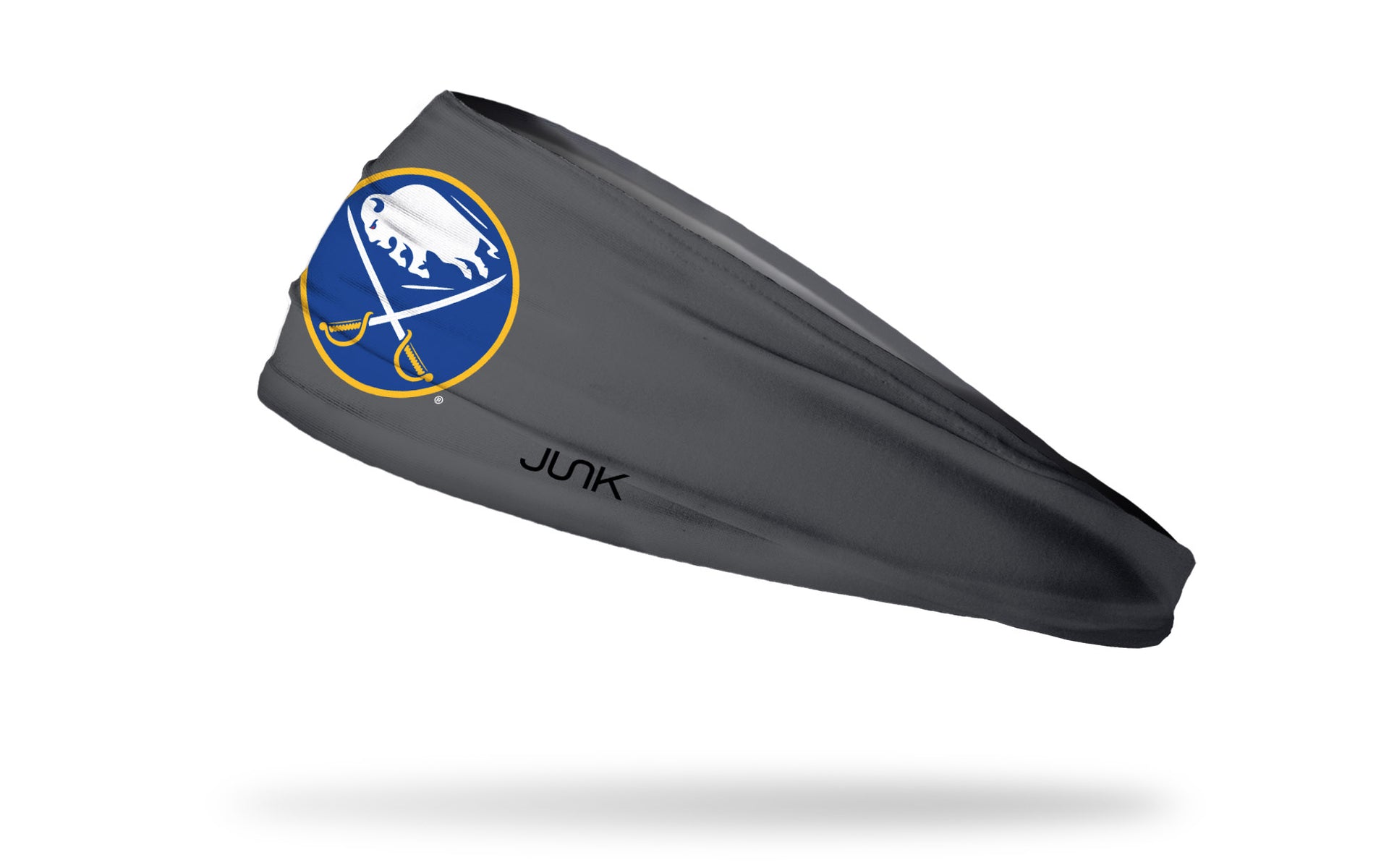 Buffalo Sabres: Logo Gray Headband - View 1