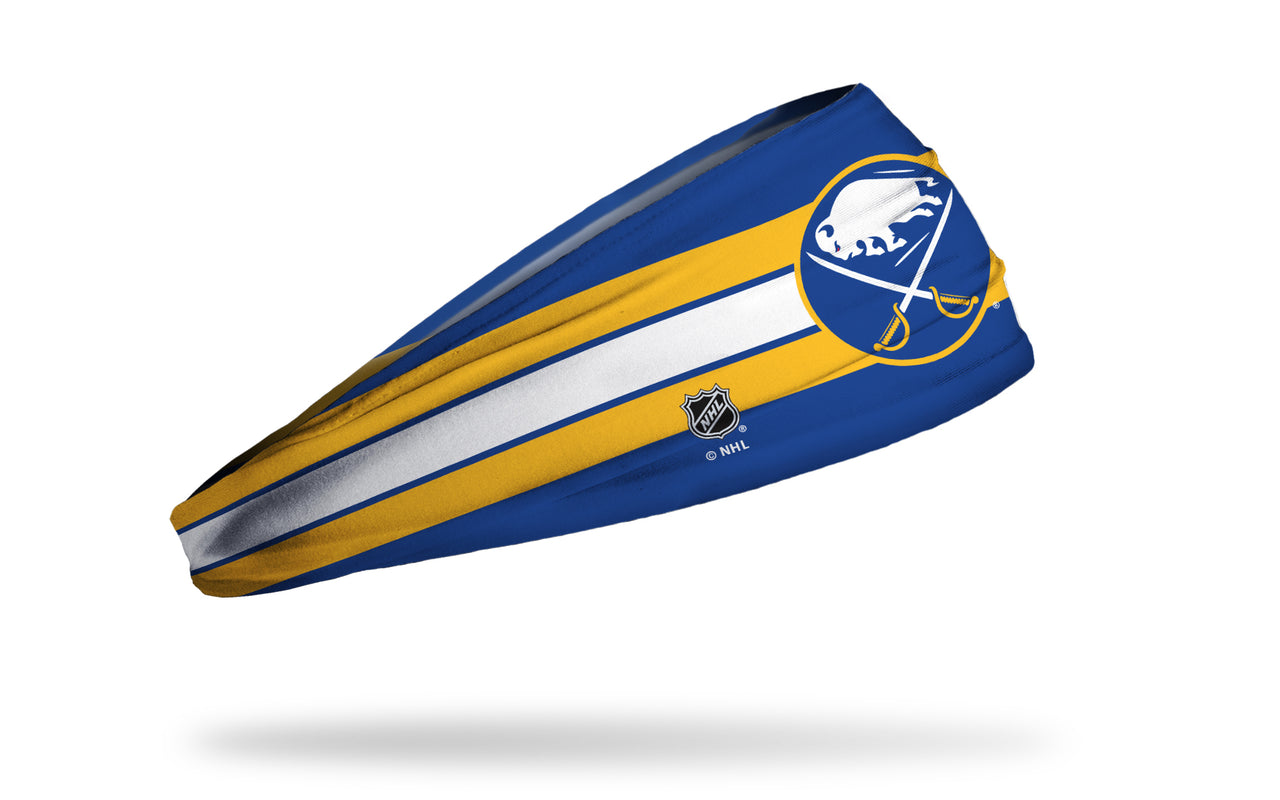 Buffalo Sabres: Stripe Big Bang Lite Headband - View 2