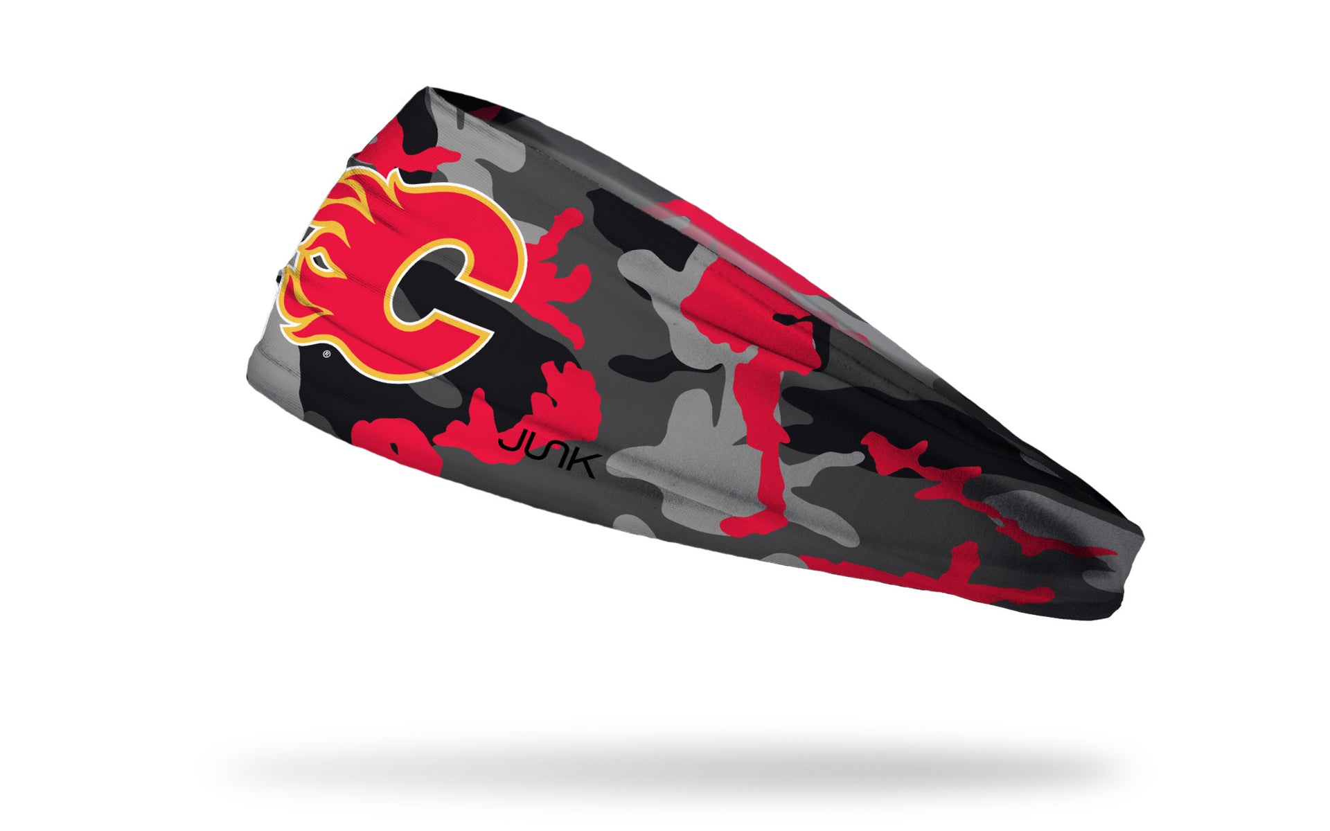 Calgary Flames: Camo Pop Headband - View 1