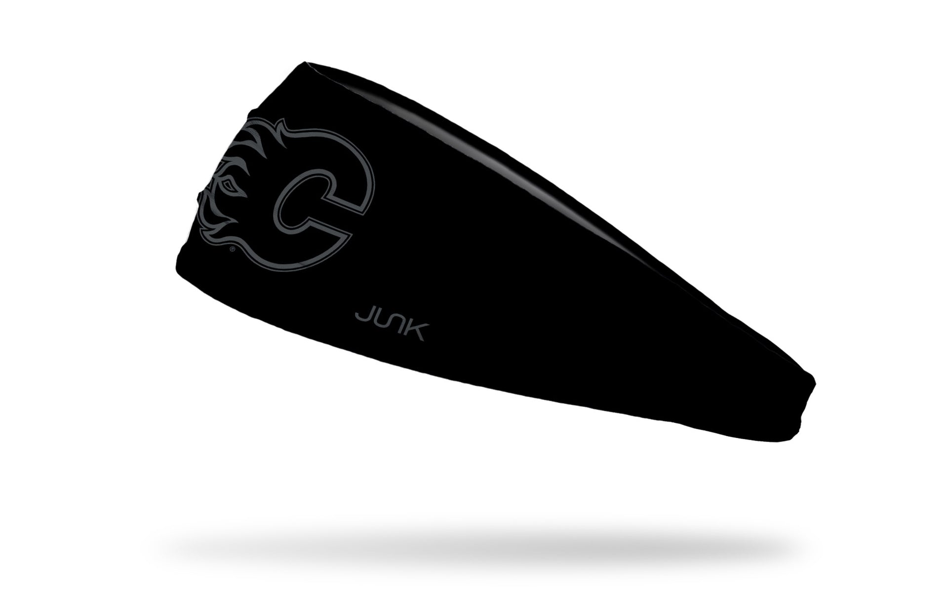 Calgary Flames: Gray Logo Big Bang Lite Headband - View 1