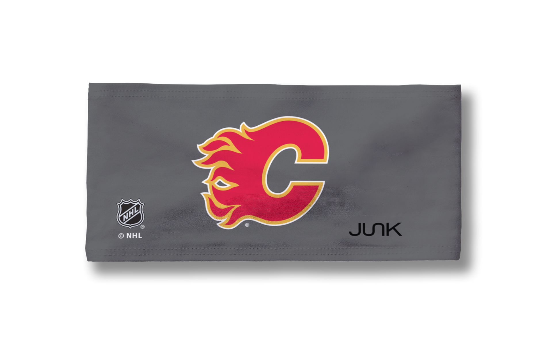 Calgary Flames: Logo Gray Big Bang Lite Headband - View 3