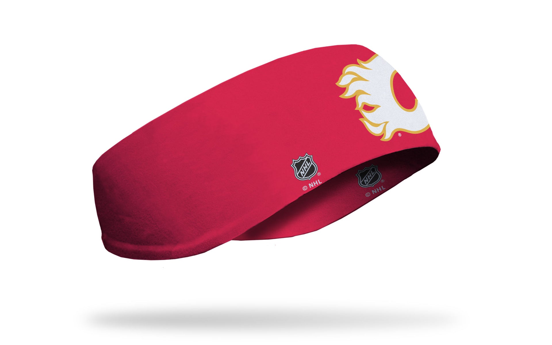 Calgary Flames: Logo Red Ear Warmer - View 2