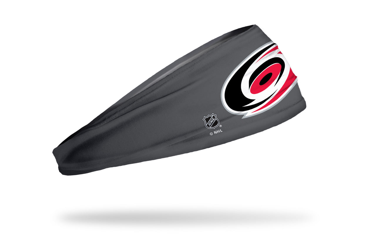 Carolina Hurricanes: Logo Gray Headband - View 2