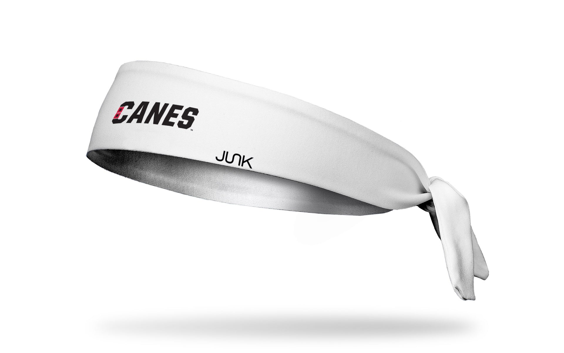 Carolina Hurricanes: Logo White Tie Headband - View 1