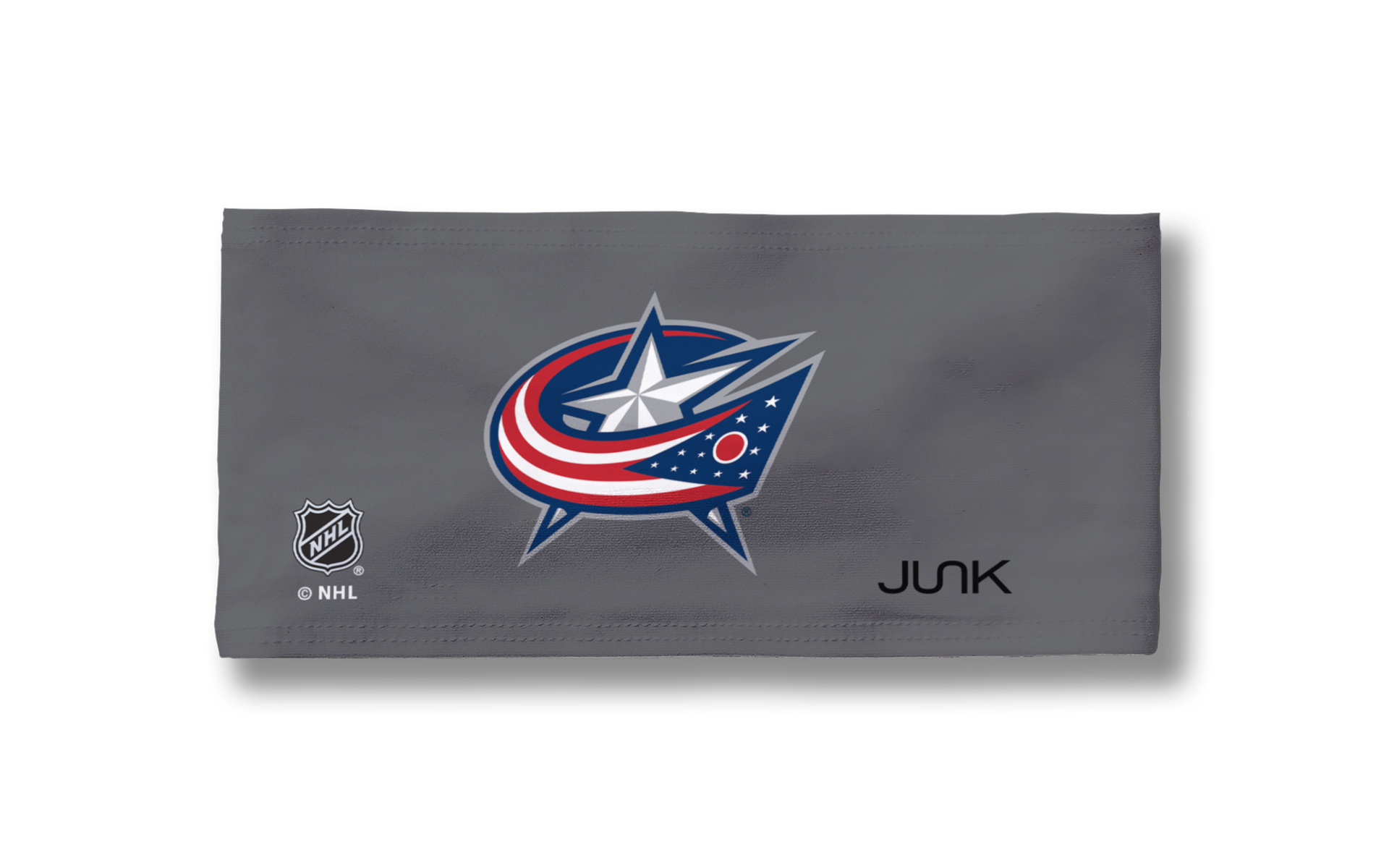 Columbus Blue Jackets: Logo Gray Big Bang Lite Headband - View 3