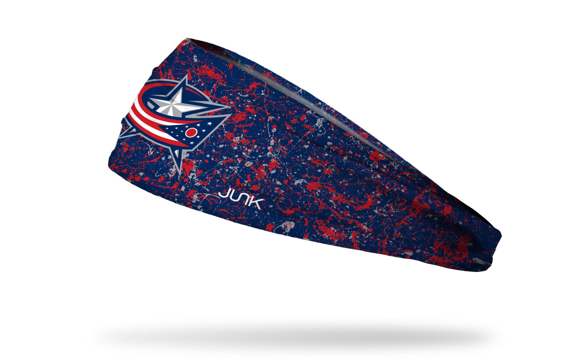 Columbus Blue Jackets: Splatter Big Bang Lite Headband - View 1