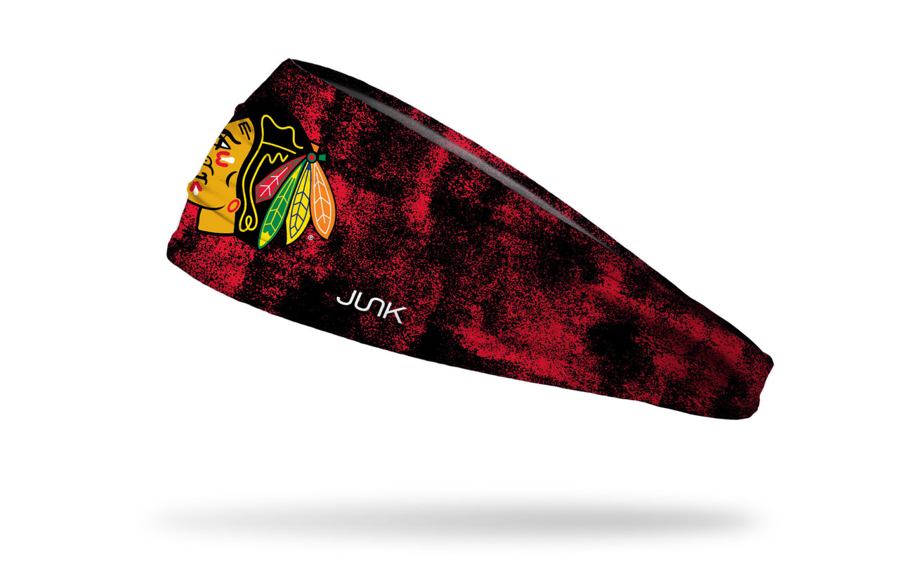 Chicago Blackhawks: Grunge Big Bang Lite Headband - View 1