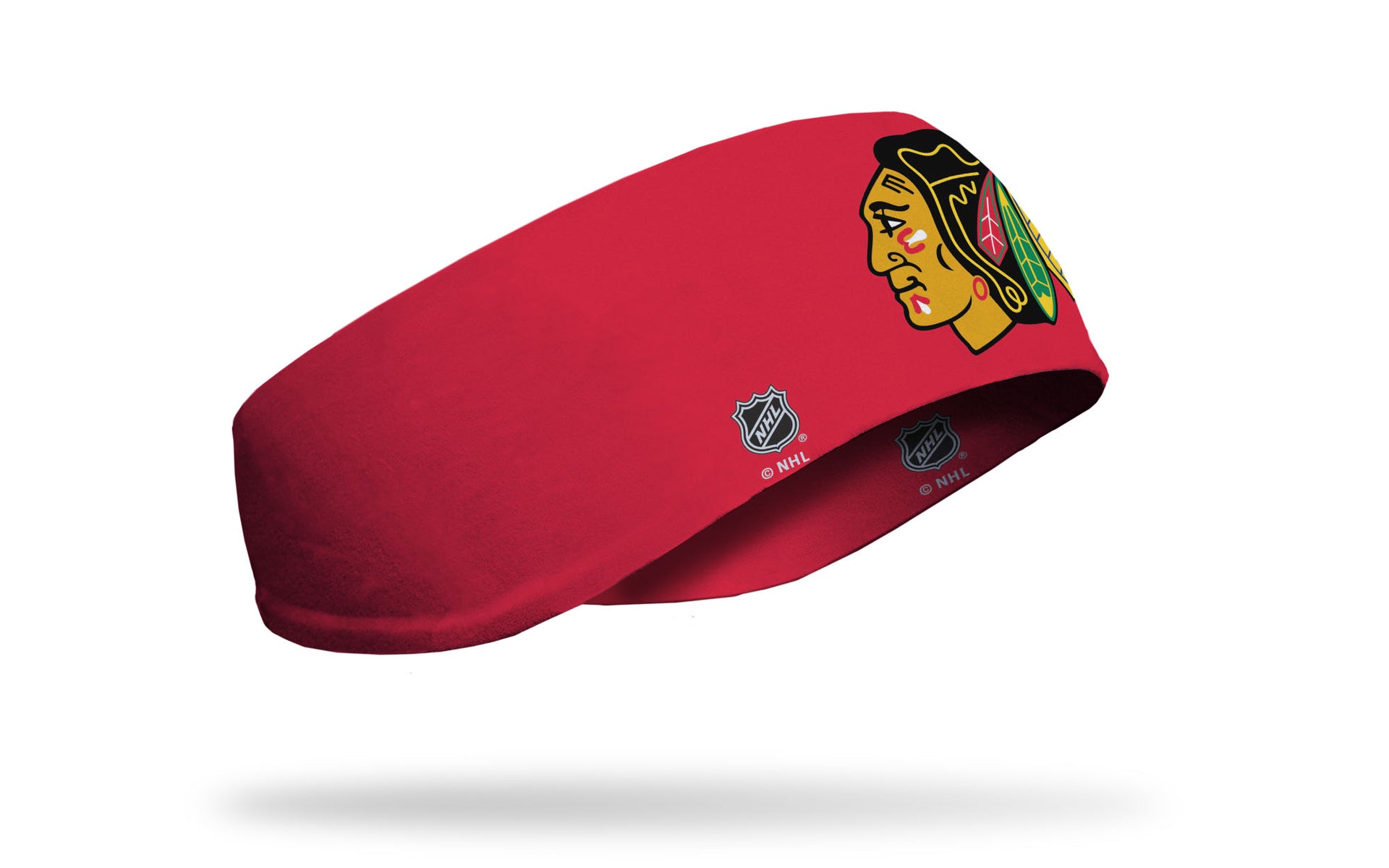 Chicago Blackhawks: Logo Red Ear Warmer - View 1