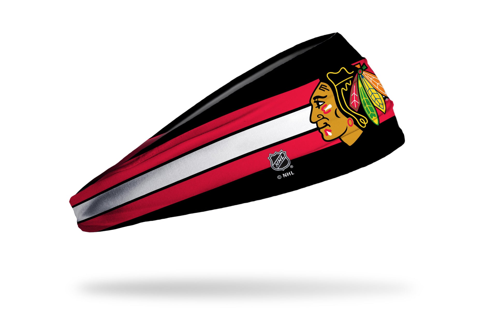 Chicago Blackhawks: Stripe Big Bang Lite Headband - View 2
