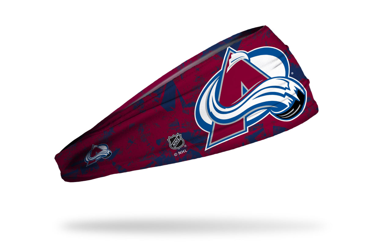 Colorado Avalanche: Barnburner Big Bang Lite Headband - View 1
