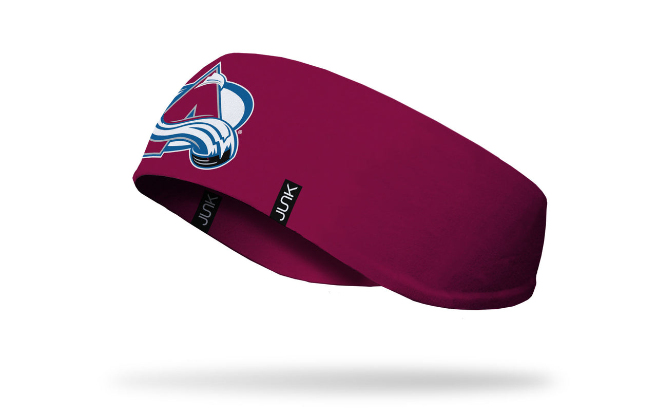 Colorado Avalanche: Logo Maroon Ear Warmer - View 2