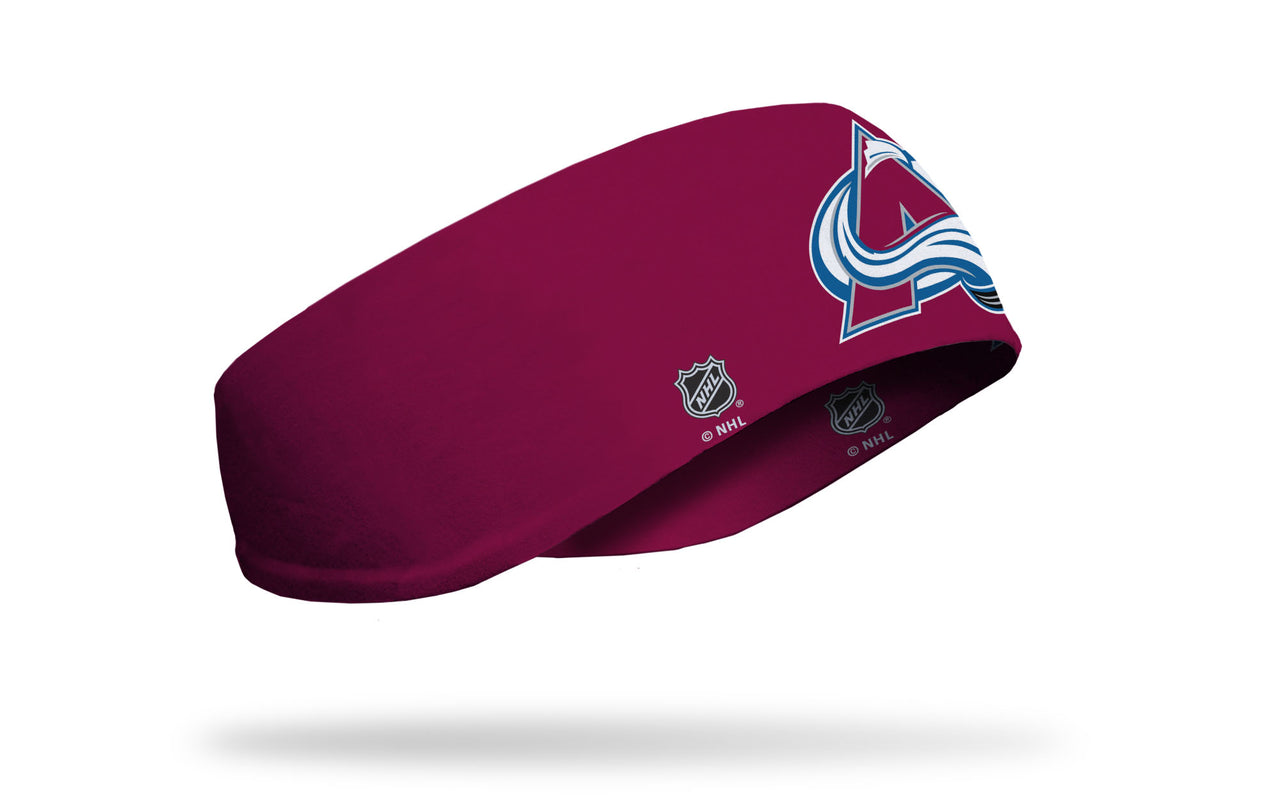 Colorado Avalanche: Logo Maroon Ear Warmer - View 1