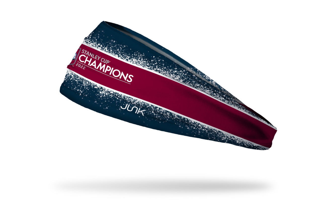Colorado Avalanche: Stanley Cup Champions Headband - View 2