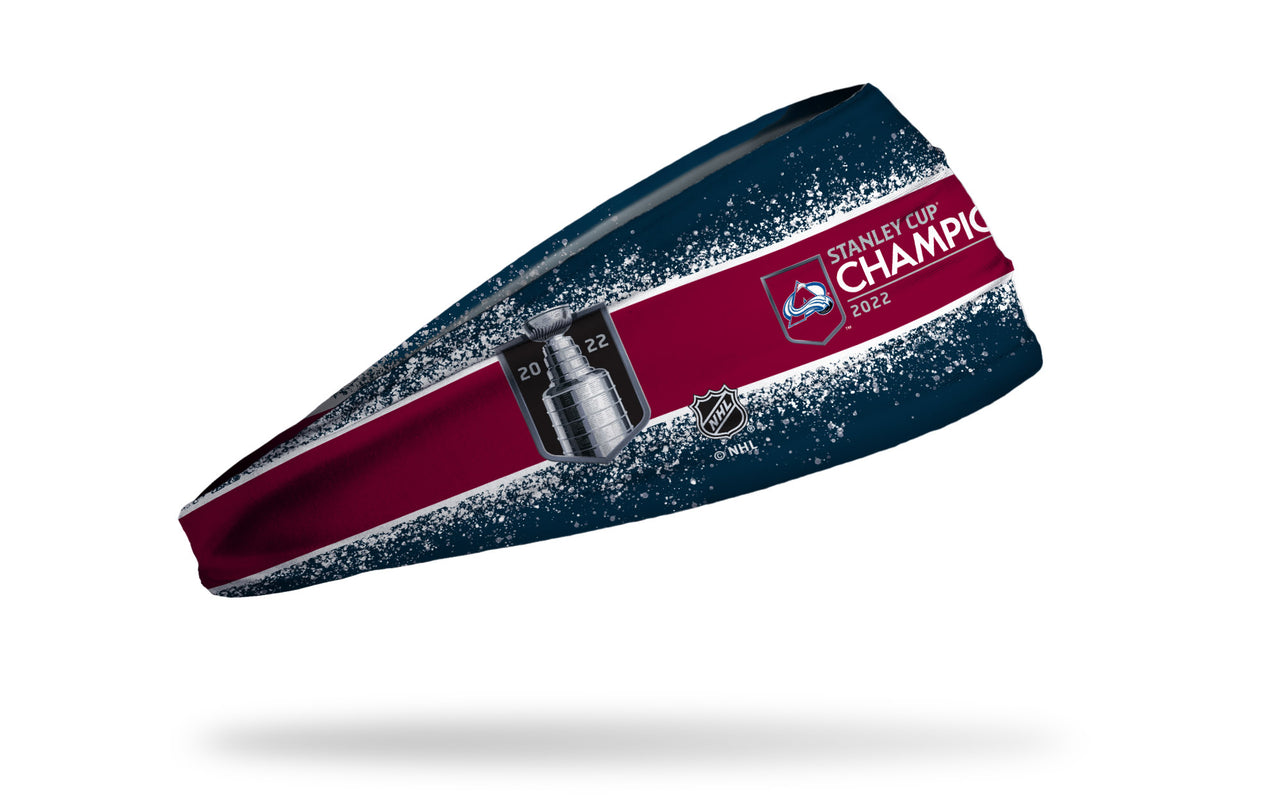Colorado Avalanche: Stanley Cup Champions Headband - View 1