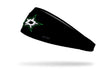 Dallas Stars: Logo Black Big Bang Lite Headband - View 1