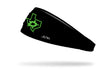 Dallas Stars: State Logo Black Big Bang Lite Headband - View 1