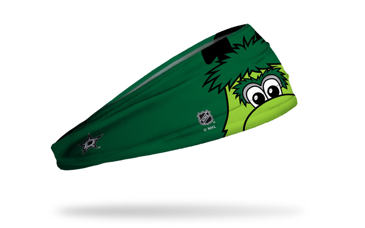 Dallas Stars: V Green Headband - View 2