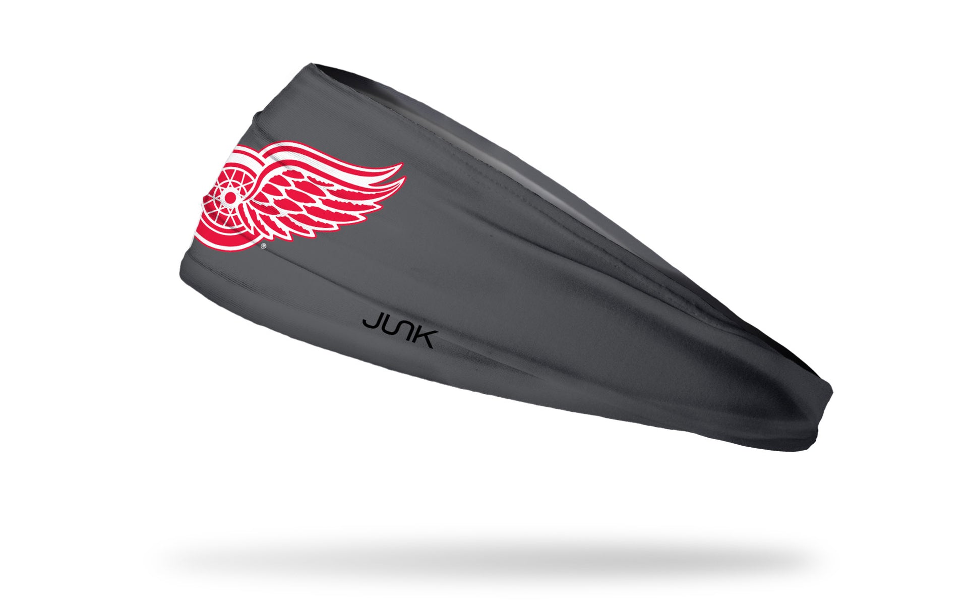 Detroit Red Wings: Logo Gray Headband - View 1
