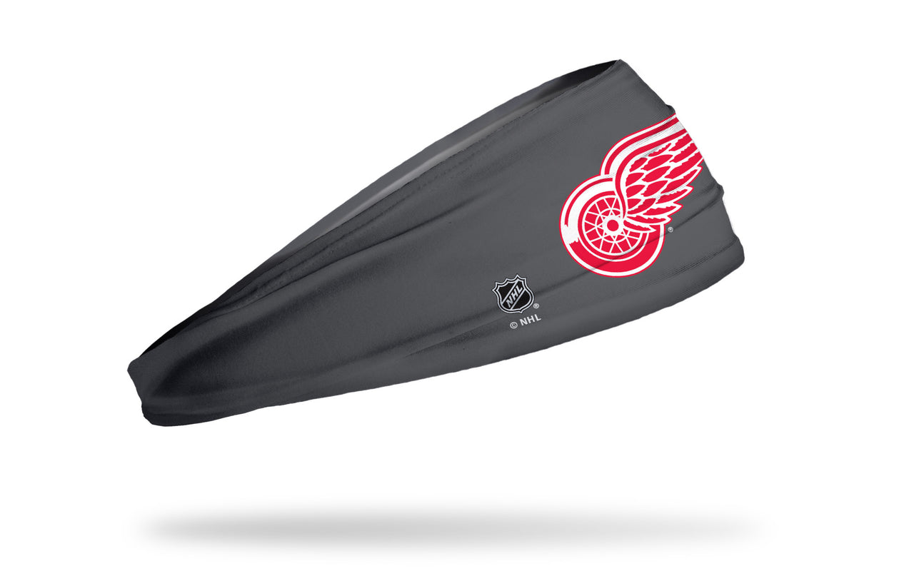 Detroit Red Wings: Logo Gray Headband