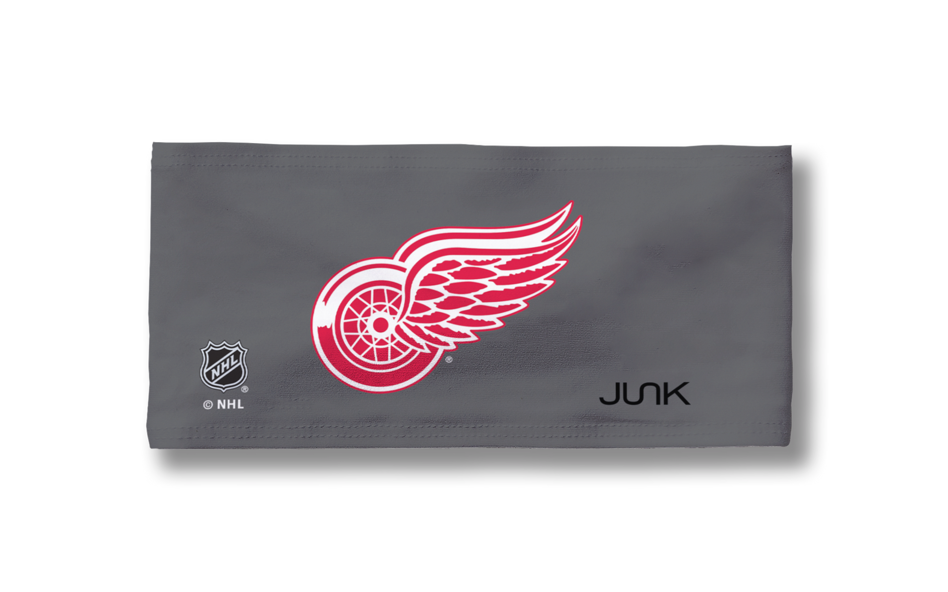 Detroit Red Wings: Logo Gray Big Bang Lite Headband - View 3