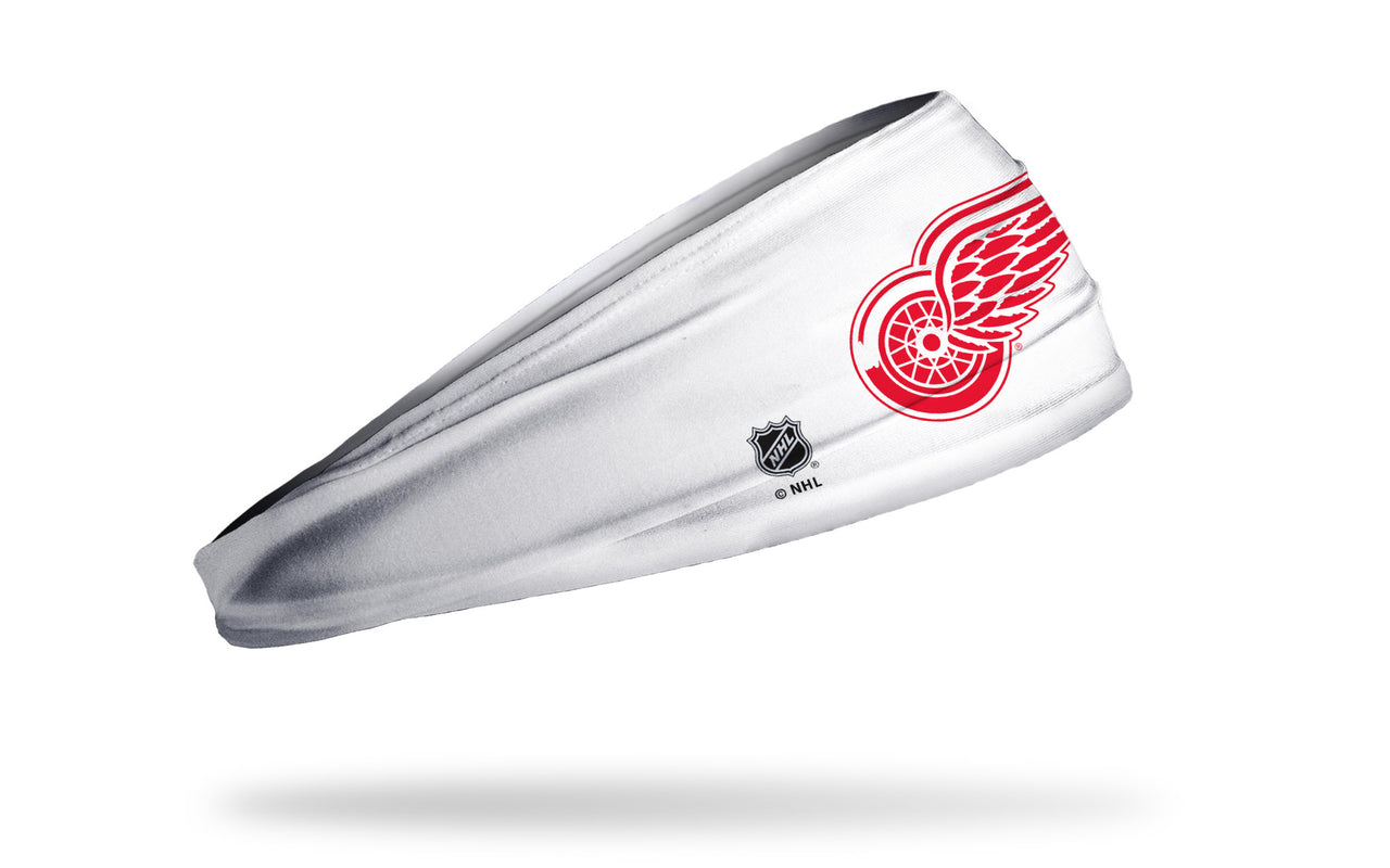 Detroit Red Wings: Logo White Headband