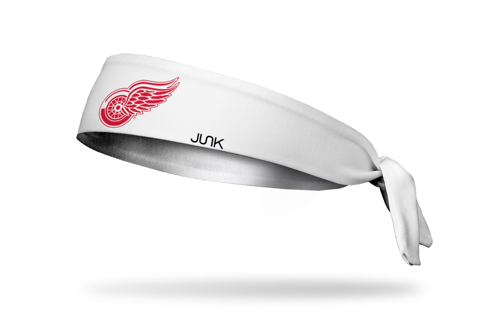 Detroit Red Wings: Logo White Tie Headband - View 1