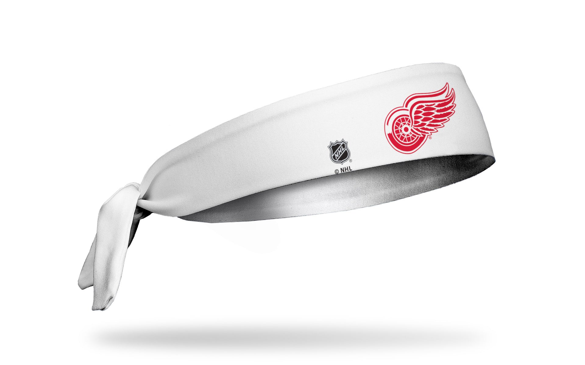 Detroit Red Wings: Logo White Tie Headband - View 2