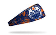 Edmonton Oilers: Barnburner Big Bang Lite Headband - View 1