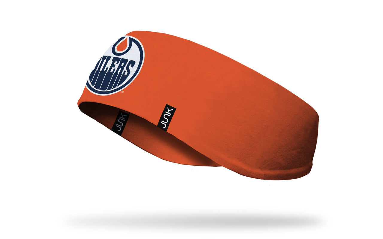 Edmonton Oilers: Logo Orange Ear Warmer - View 2