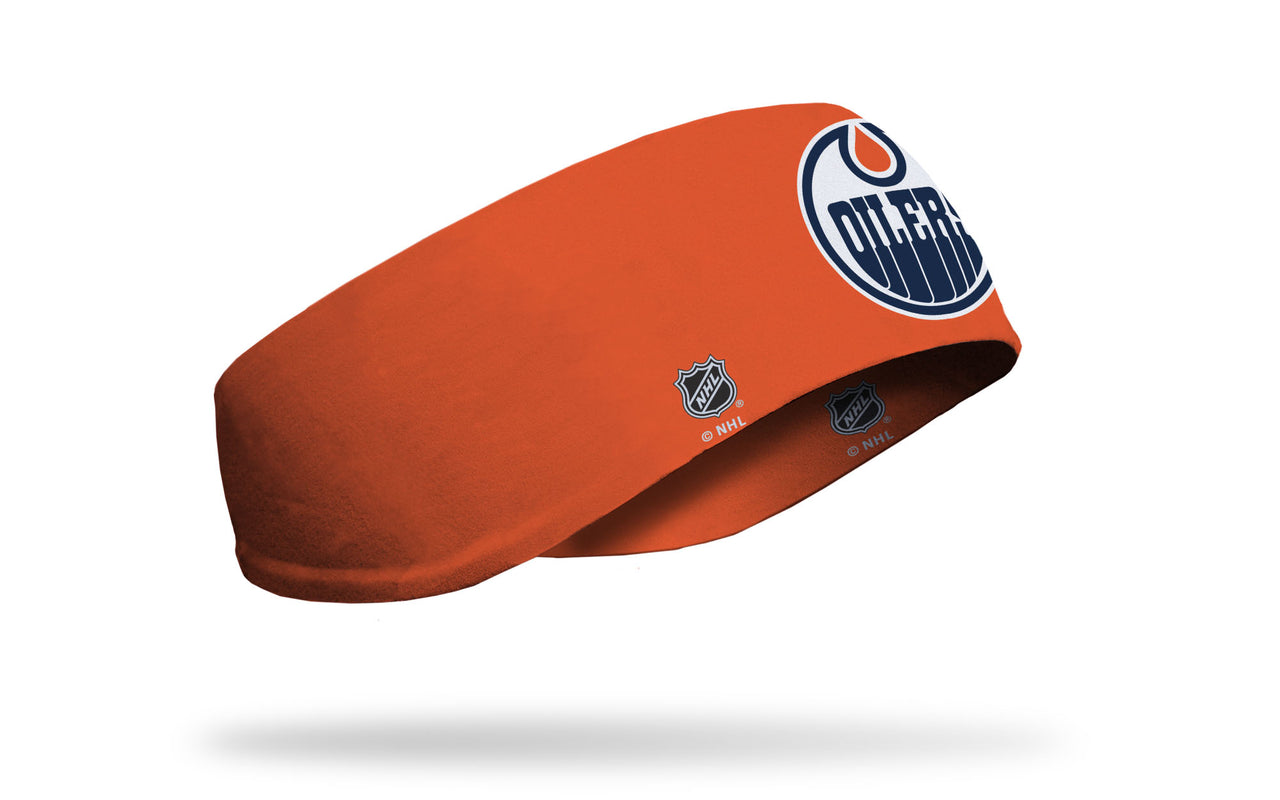 Edmonton Oilers: Logo Orange Ear Warmer - View 1