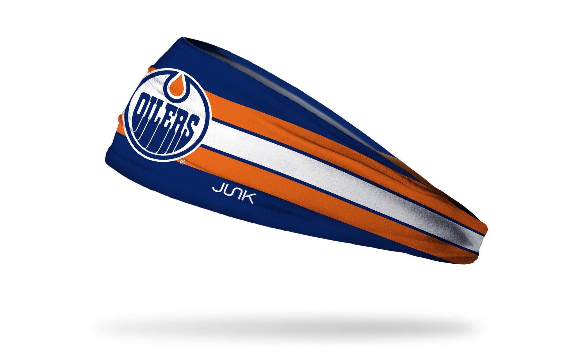 Edmonton Oilers: Stripe Headband - View 1