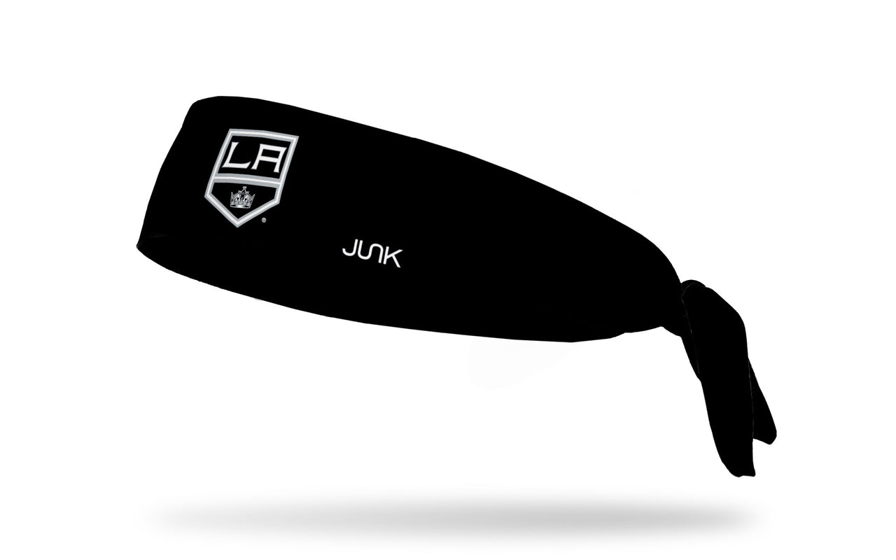 Los Angeles Kings: Logo Black Tie Headband - View 1