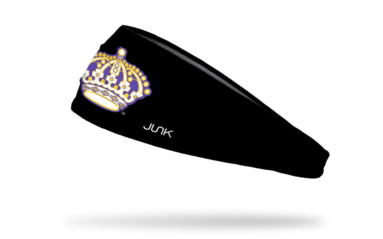 Los Angeles Kings: Vintage Black Headband - View 1