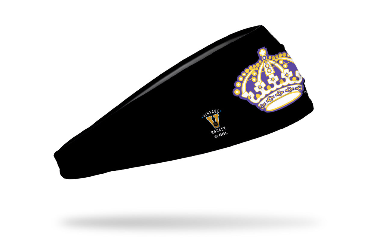 Los Angeles Kings: Vintage Black Headband - View 2