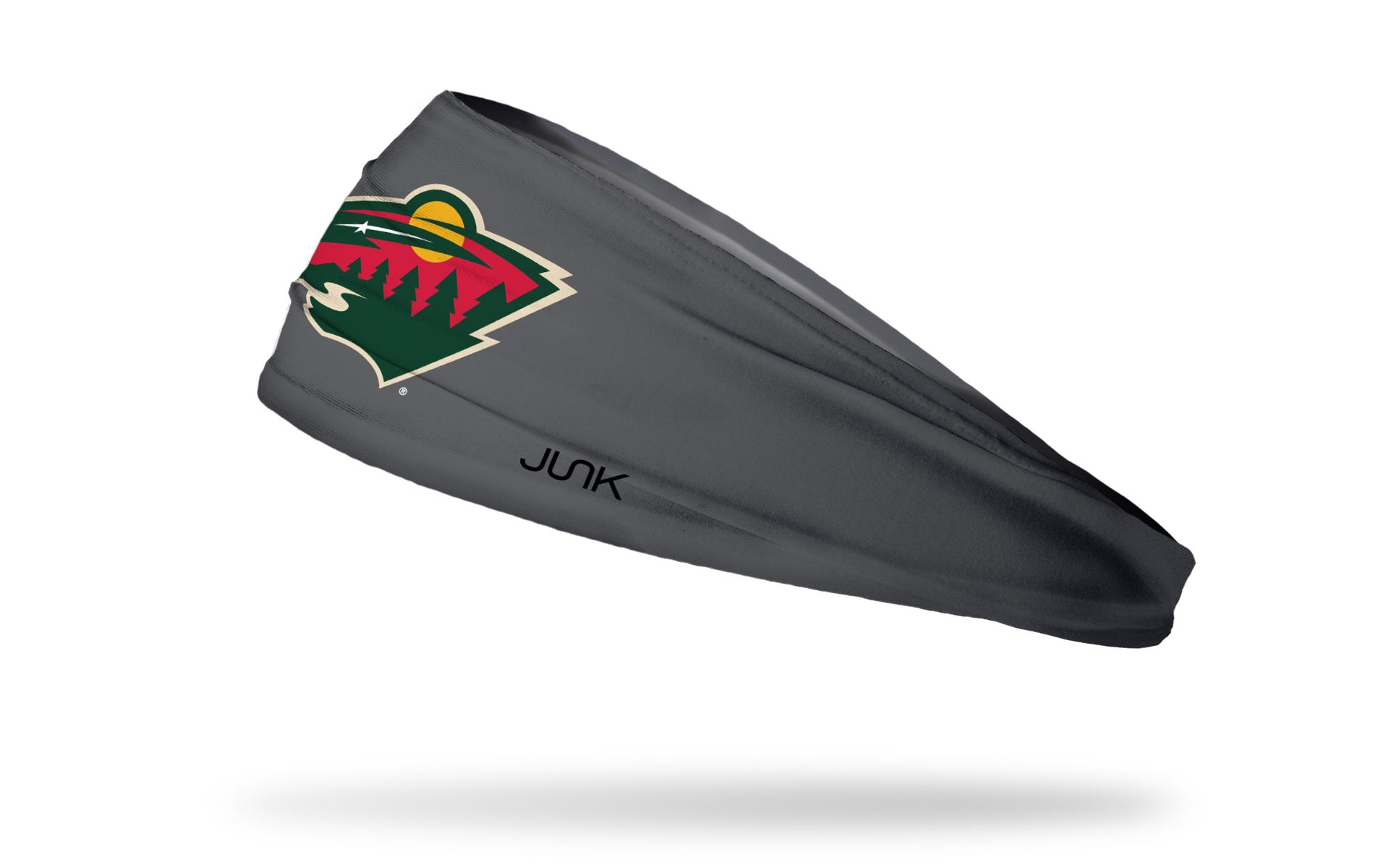 Minnesota Wild: Logo Gray Headband - View 1
