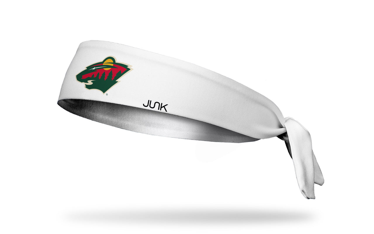 Minnesota Wild: Logo White Tie Headband