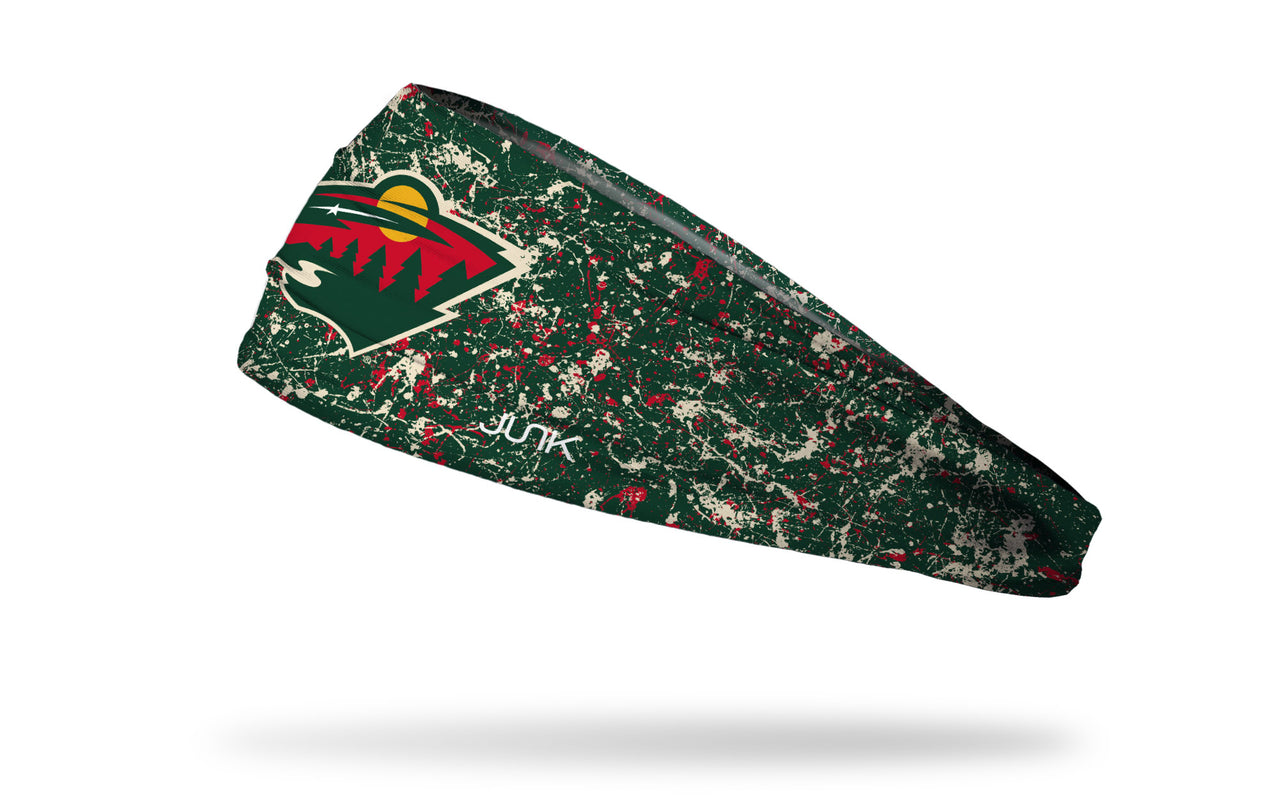 Minnesota Wild: Splatter Headband - View 1