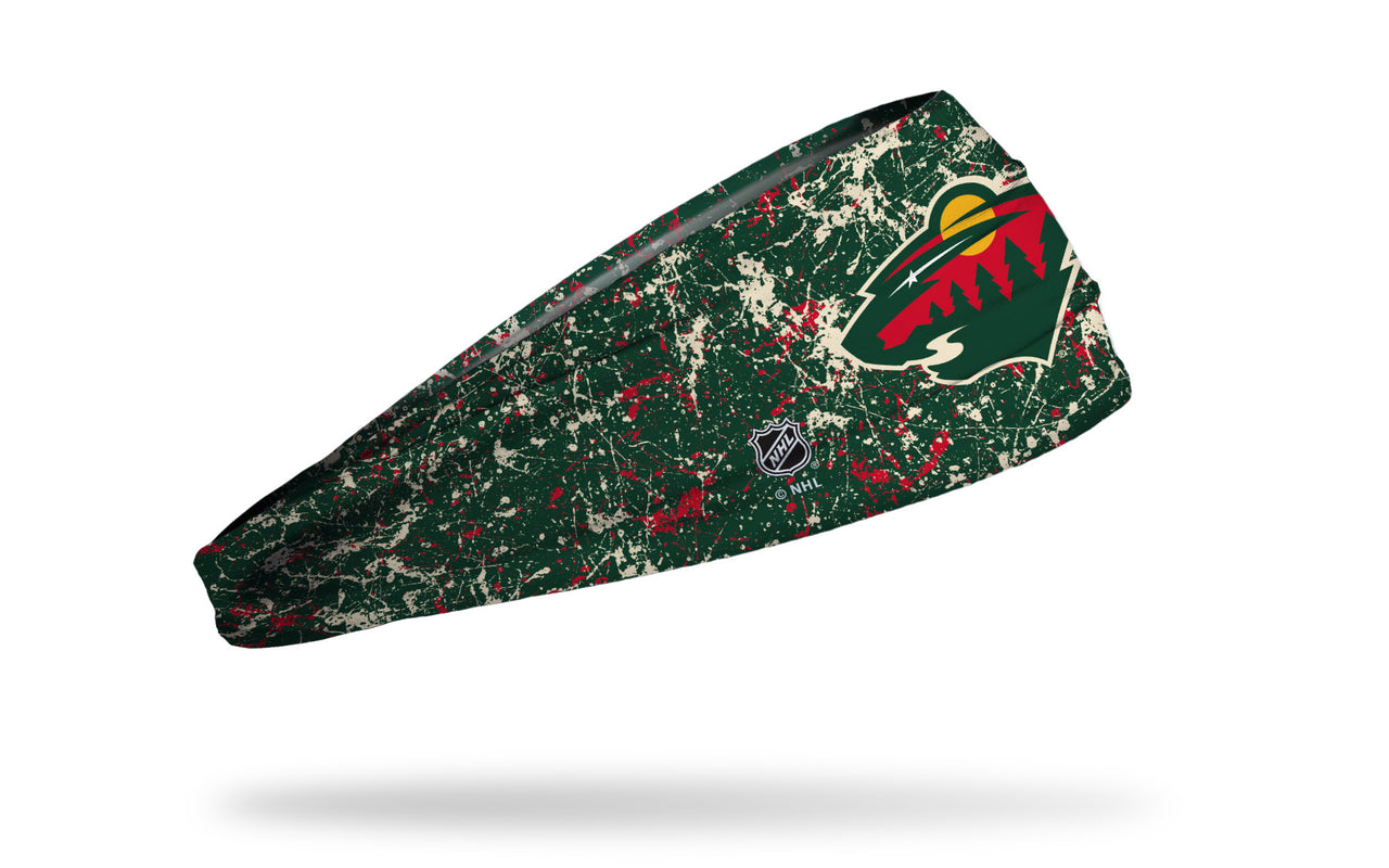 Minnesota Wild: Splatter Headband - View 2