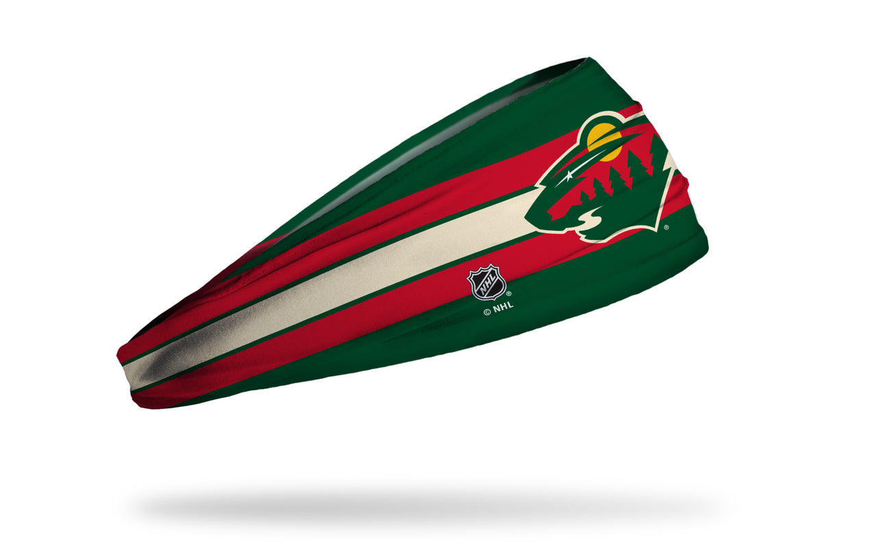 Minnesota Wild: Stripe Headband