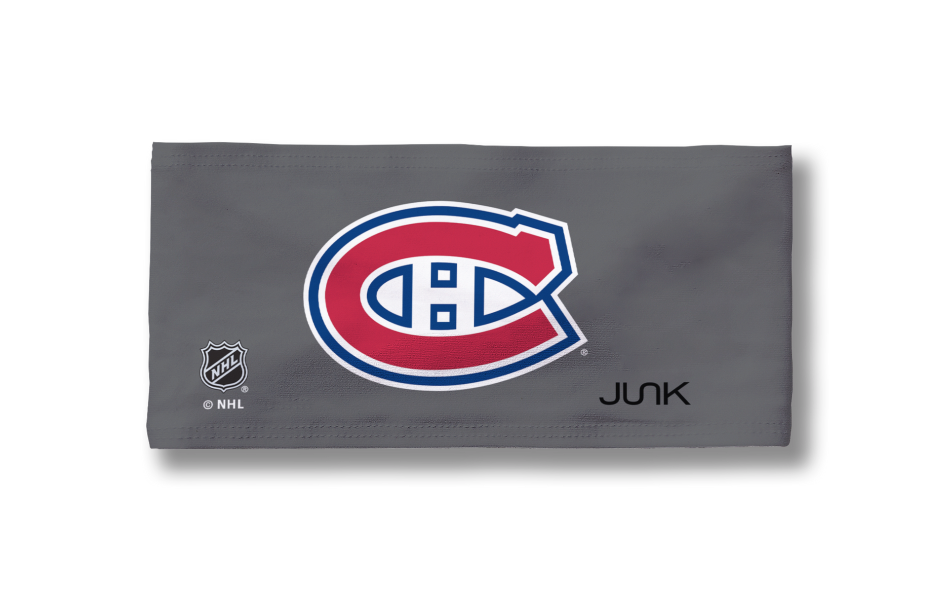 Montreal Canadiens: Logo Gray Headband - View 3