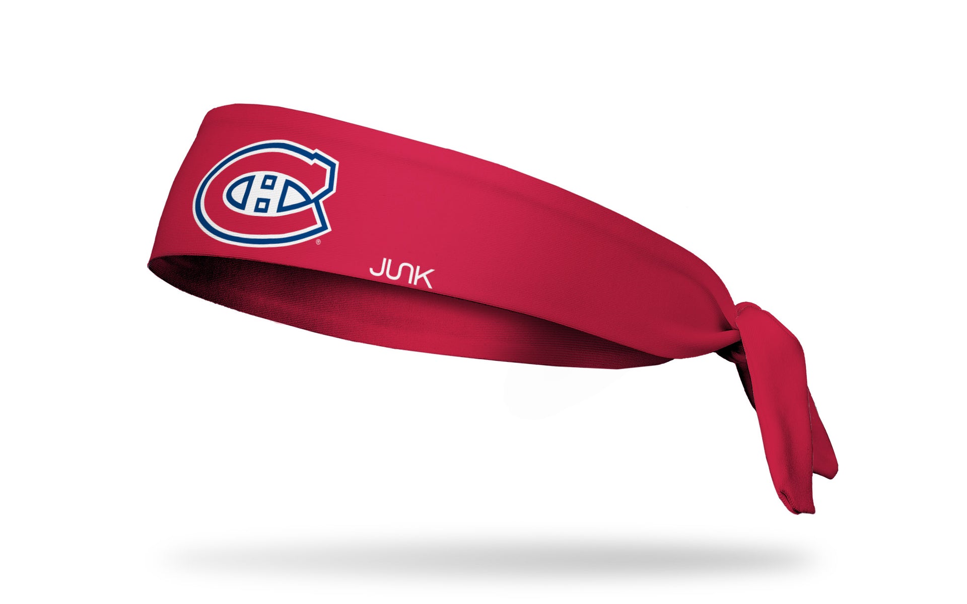Montreal Canadiens: Logo Red Tie Headband - View 1