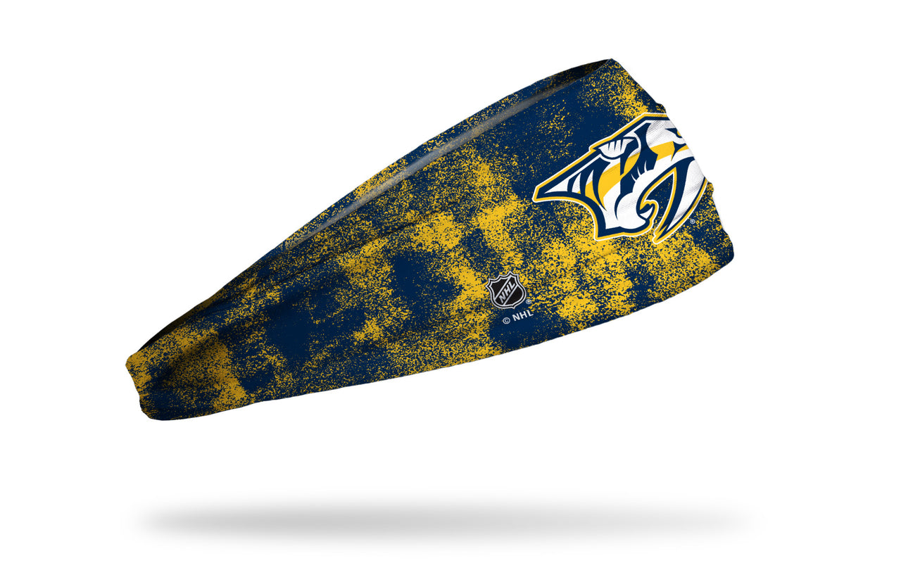 Nashville Predators: Grunge Big Bang Lite Headband - View 2