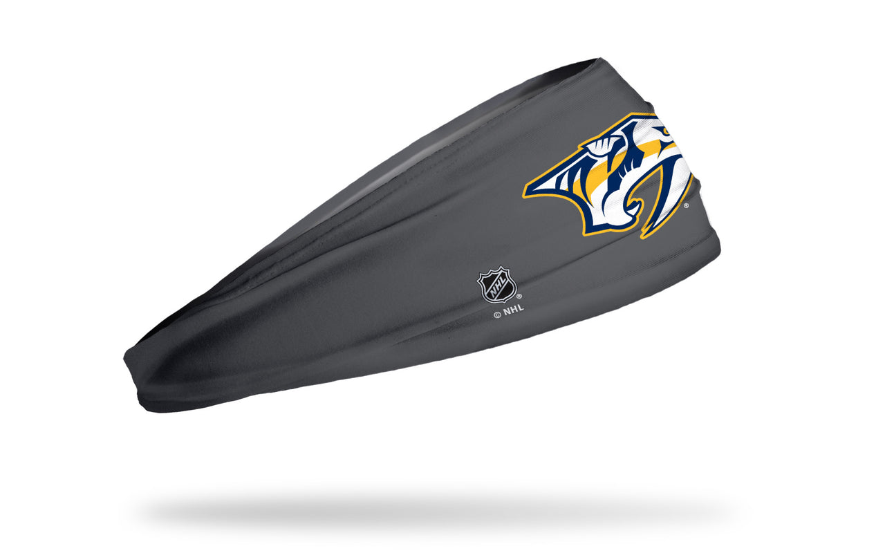 Nashville Predators: Logo Gray Headband